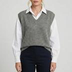 Refined Dames V-Hals Spencer