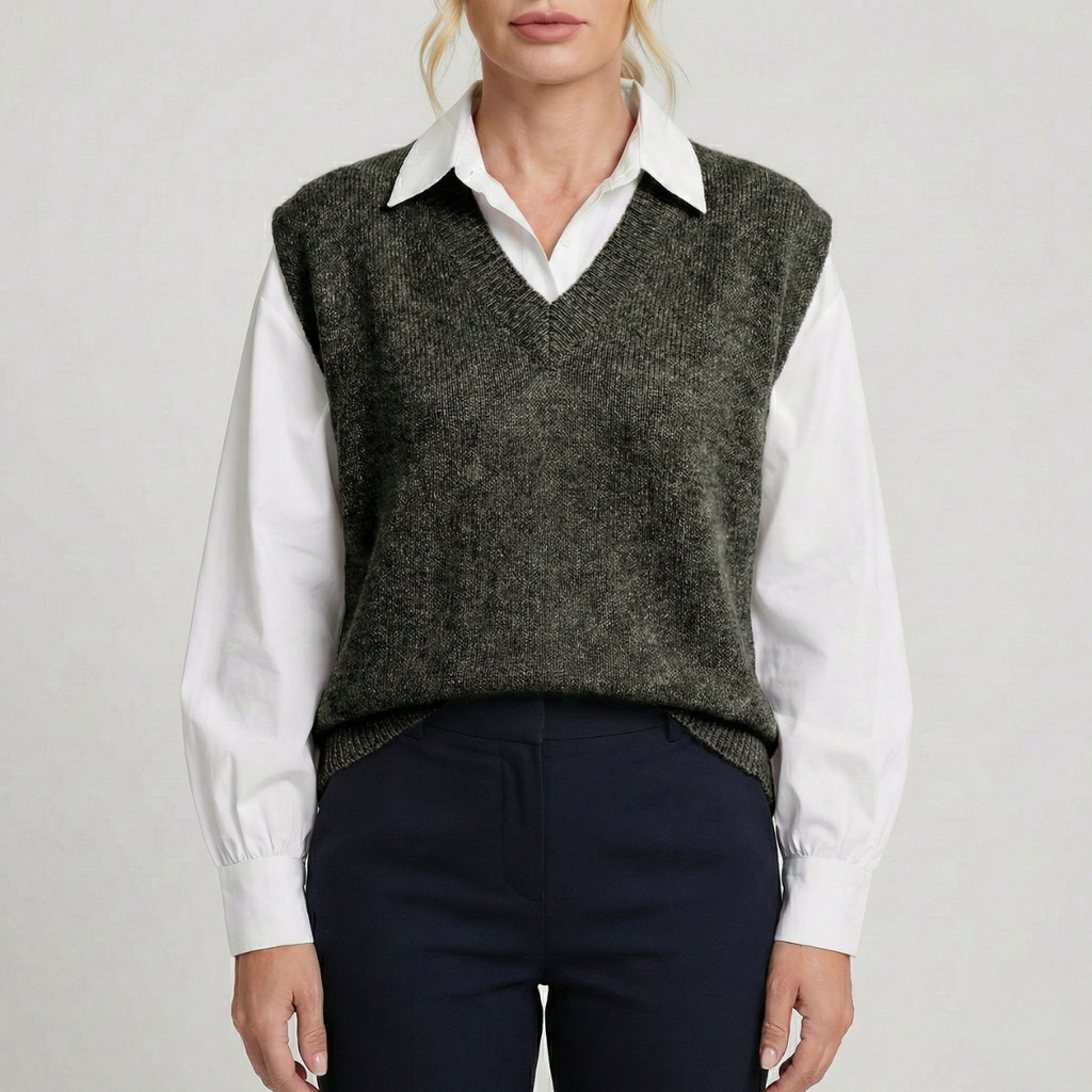 Refined Dames V-Hals Spencer