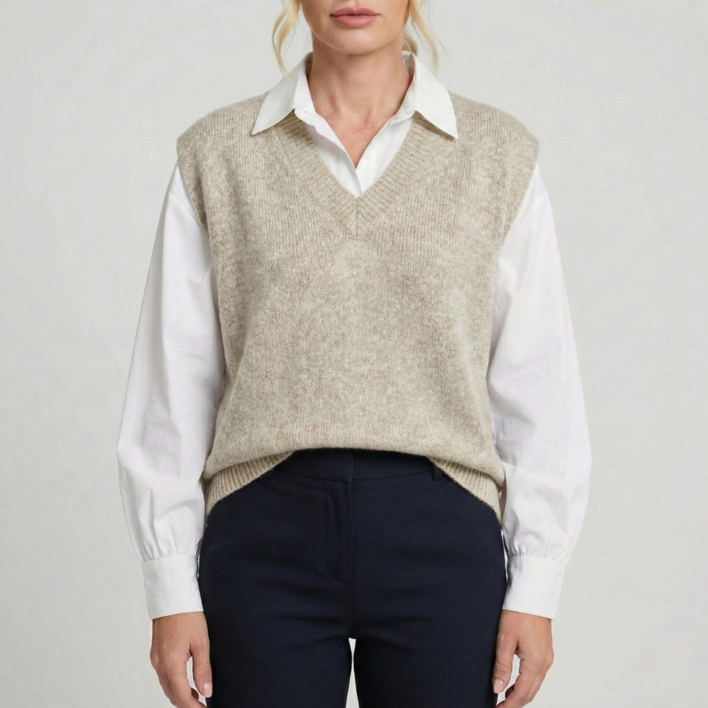 Refined Dames V-Hals Spencer