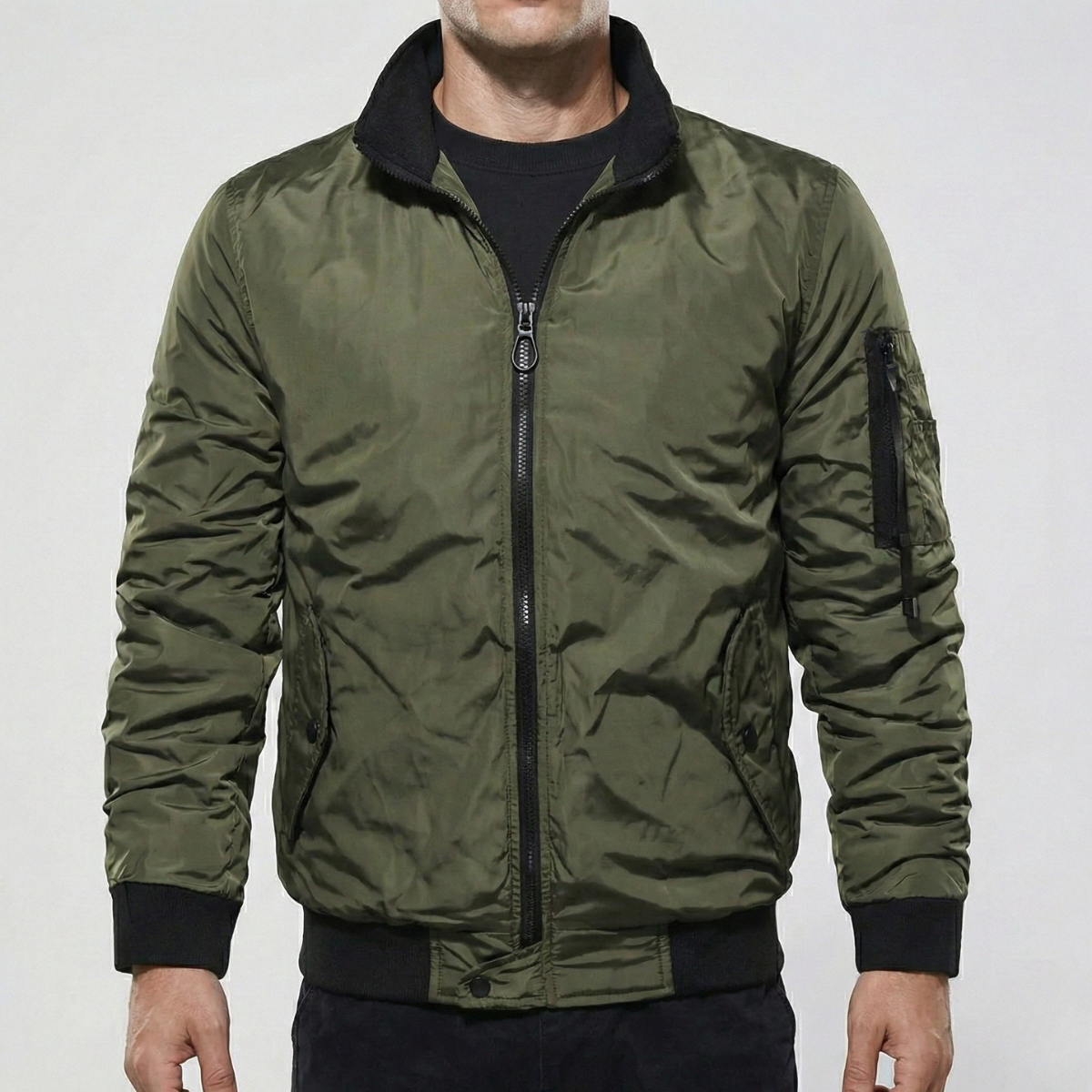 Zip Bomberjack Heren Regular Fit