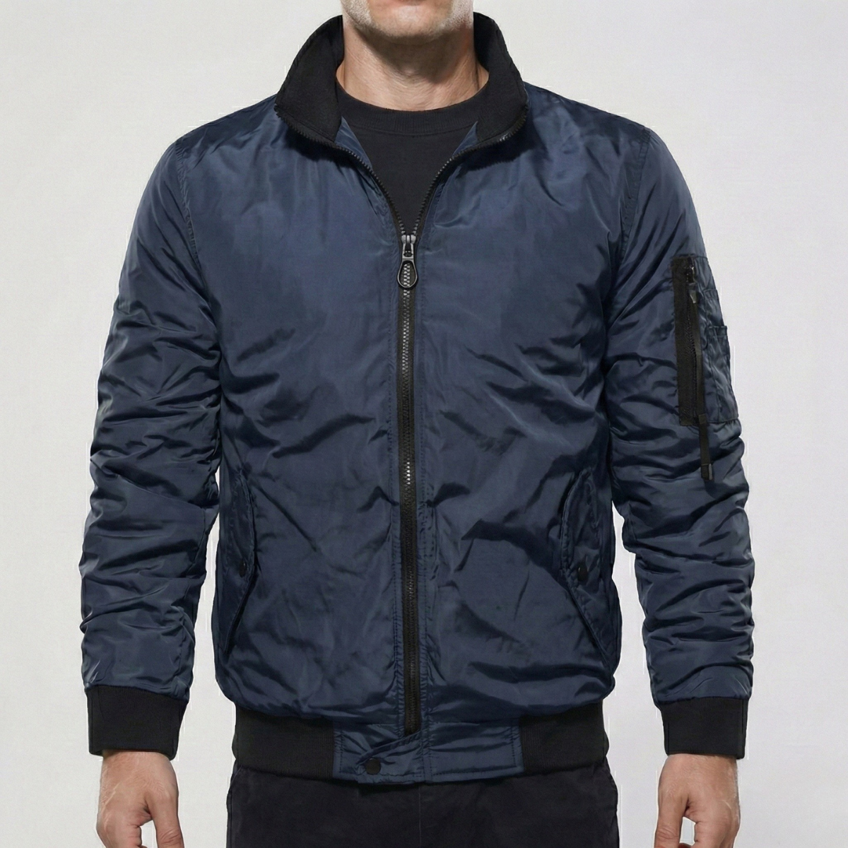 Zip Bomberjack Heren Regular Fit