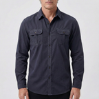 Refined Heren Recht Overhemd met Borstzakken