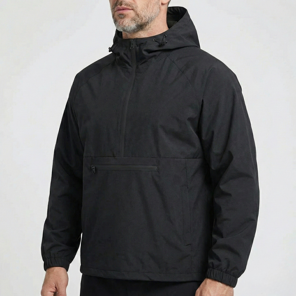 Refined Heren Windbreaker Jas Met Capuchon