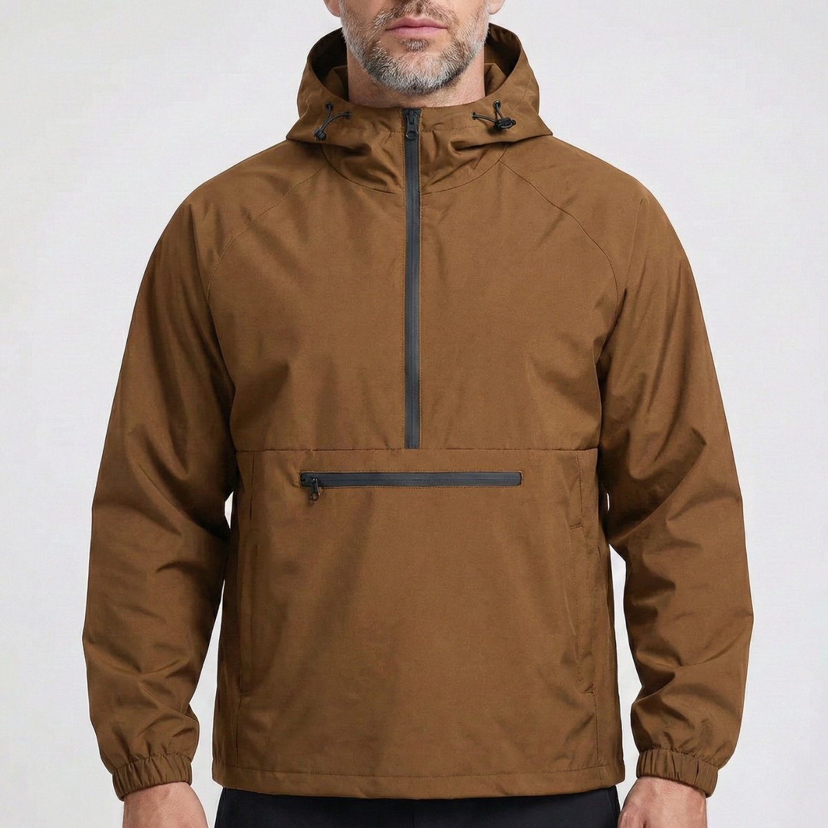 Refined Heren Windbreaker Jas Met Capuchon