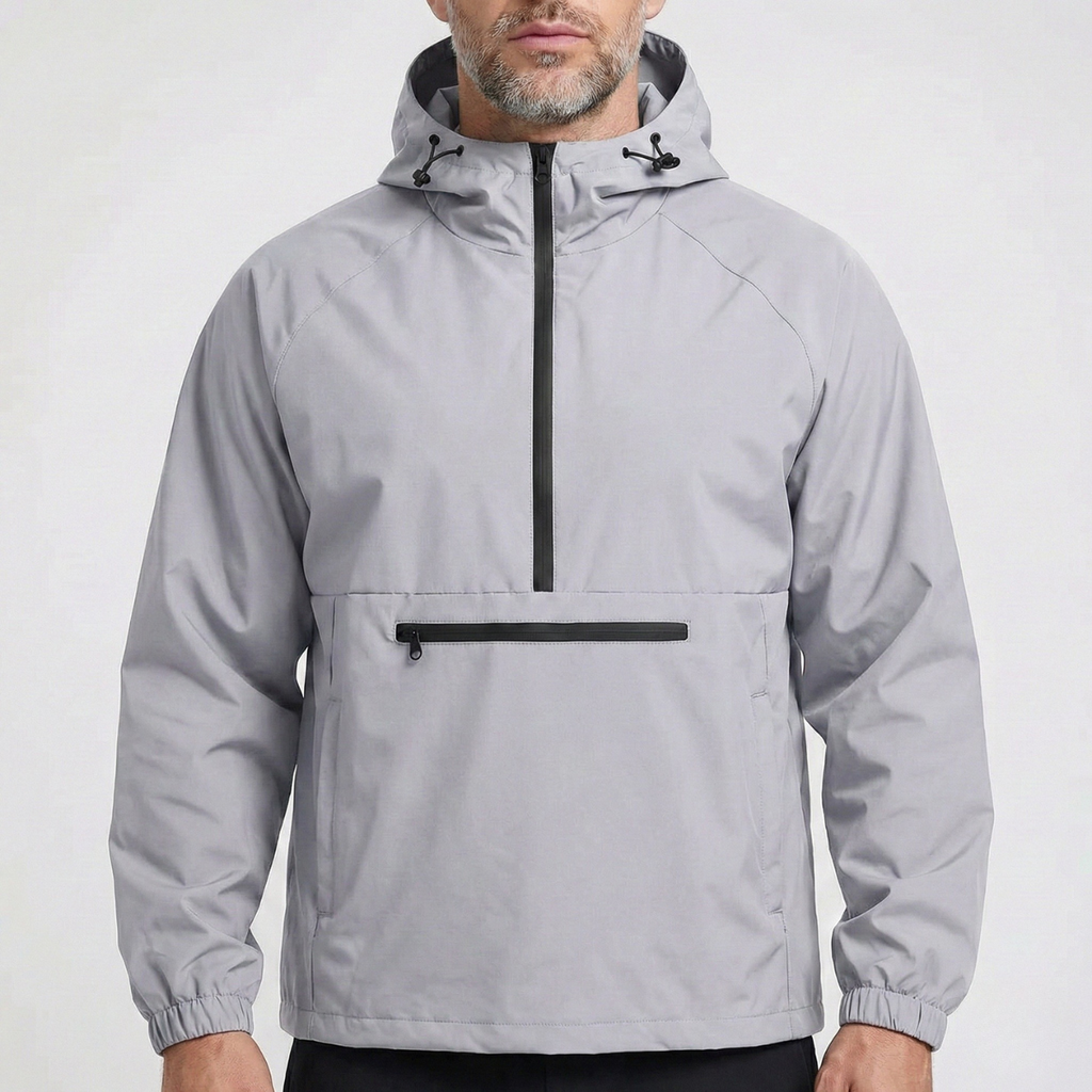 Refined Heren Windbreaker Jas Met Capuchon