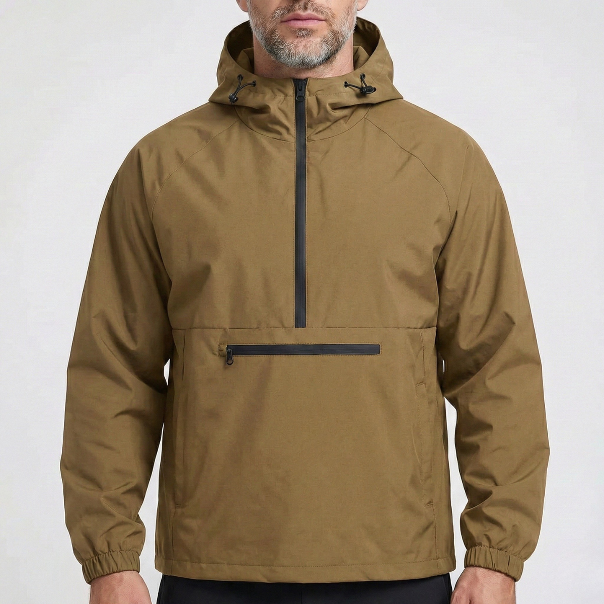 Refined Heren Windbreaker Jas Met Capuchon