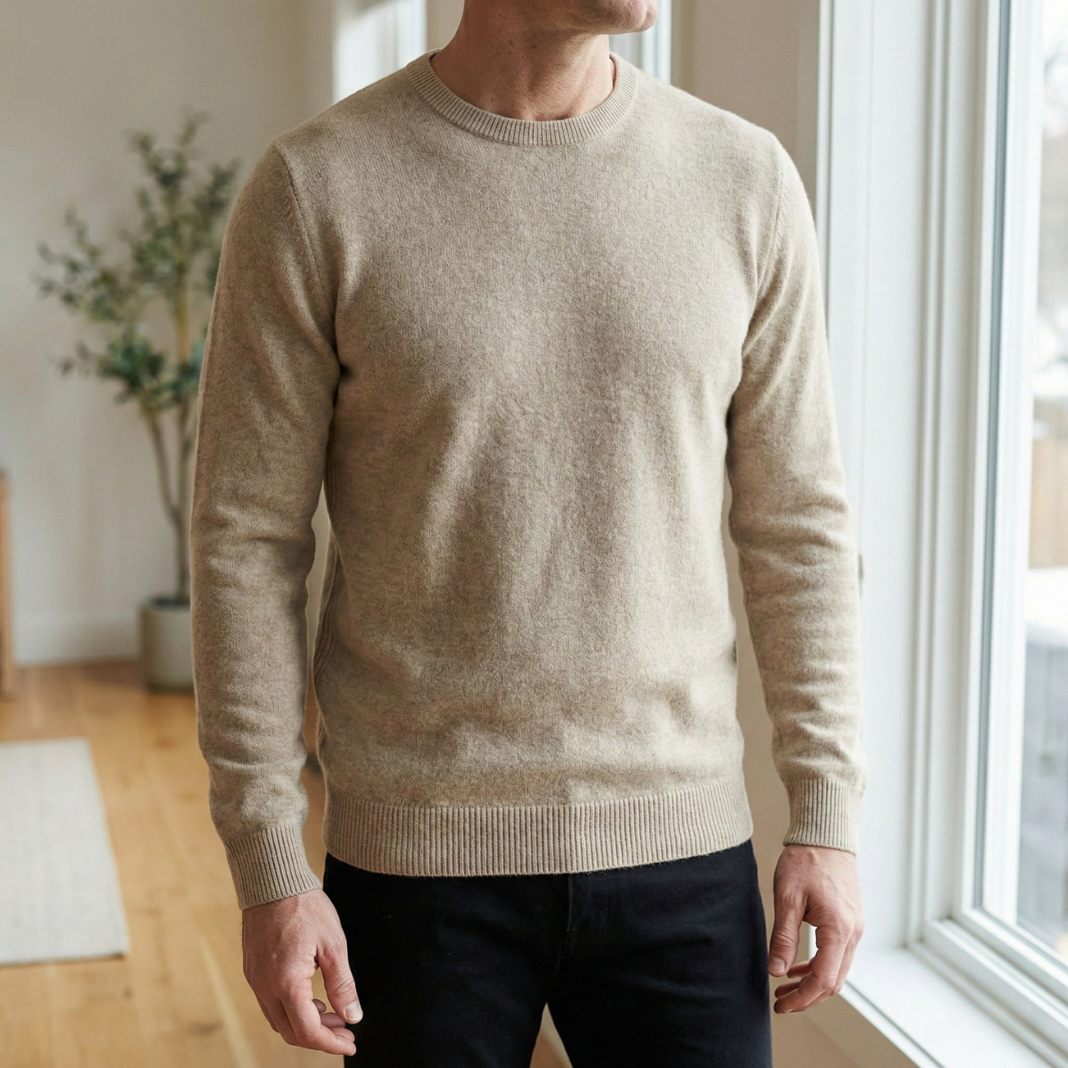Refined Heren Crew Neck Sweater