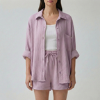 Refined Dames Relaxed Fit Lounge Set