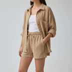 Refined Dames Relaxed Fit Lounge Set