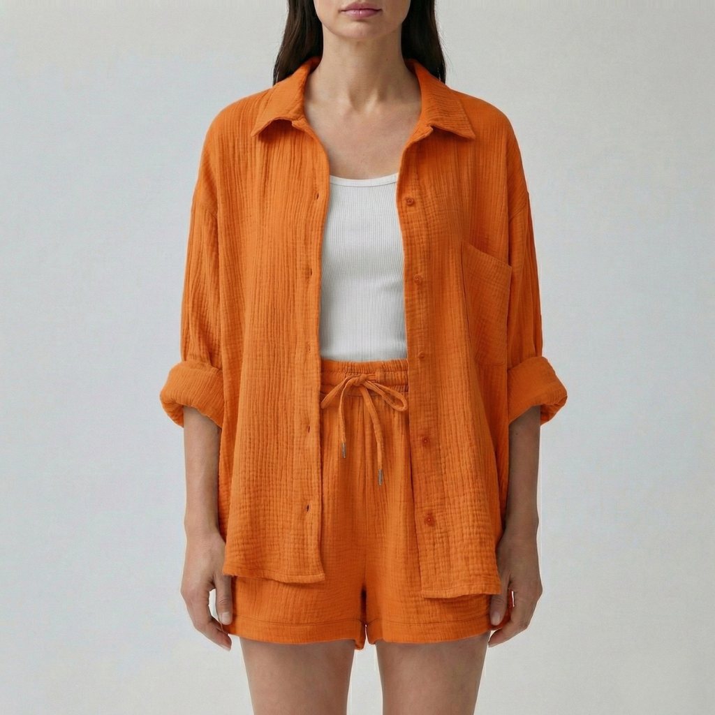 Refined Dames Relaxed Fit Lounge Set