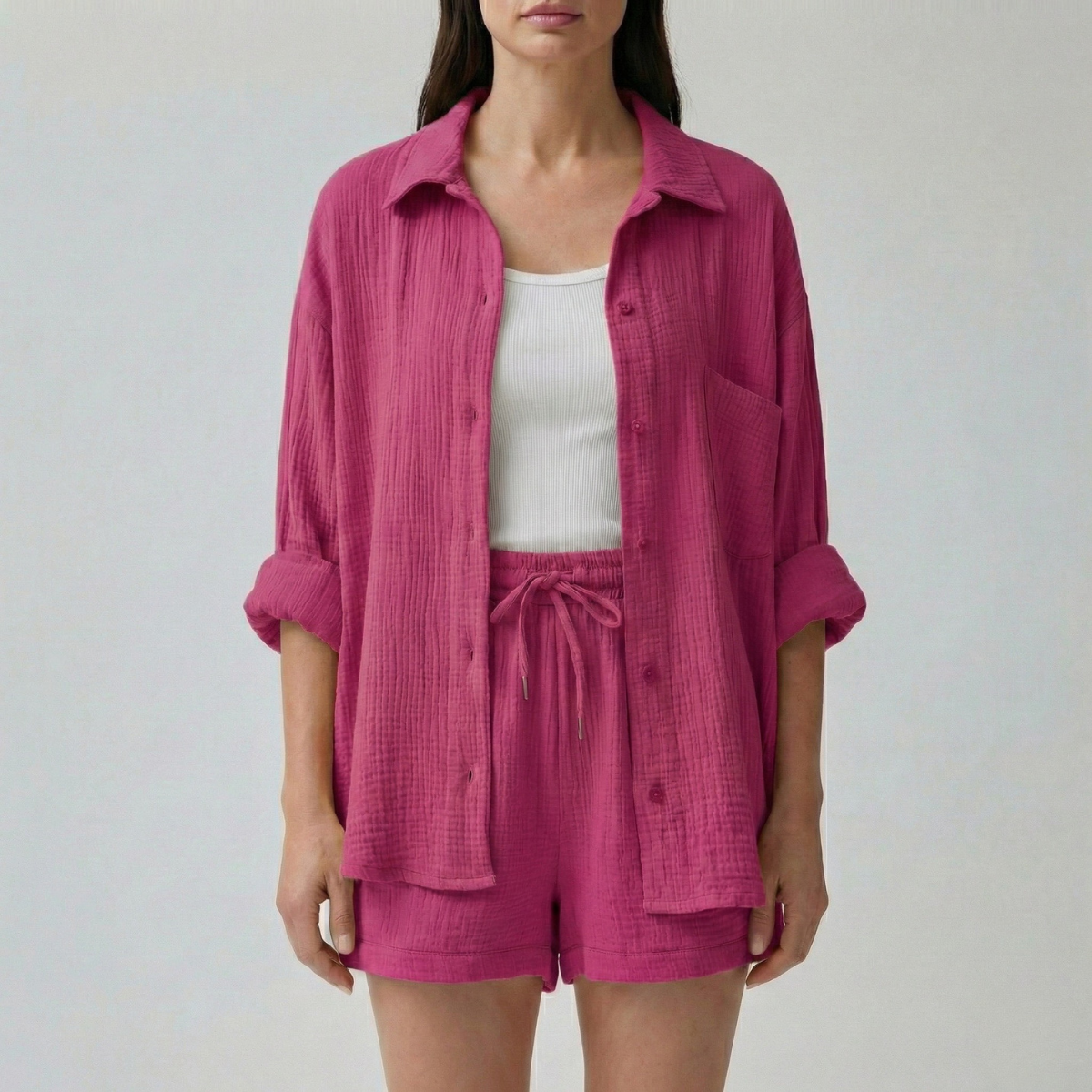 Refined Dames Relaxed Fit Lounge Set