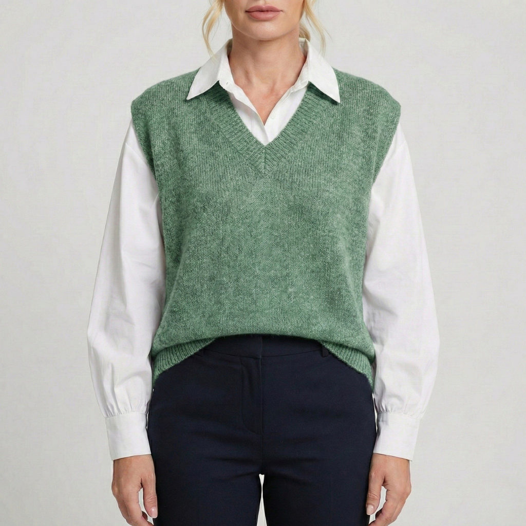 Refined Dames V-Hals Spencer