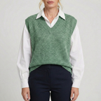 Refined Dames V-Hals Spencer