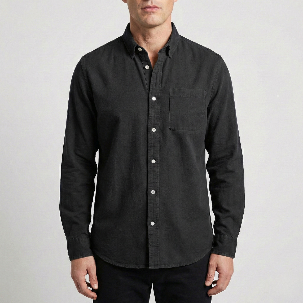 Refined Heren Casual Regular-Fit Overhemd