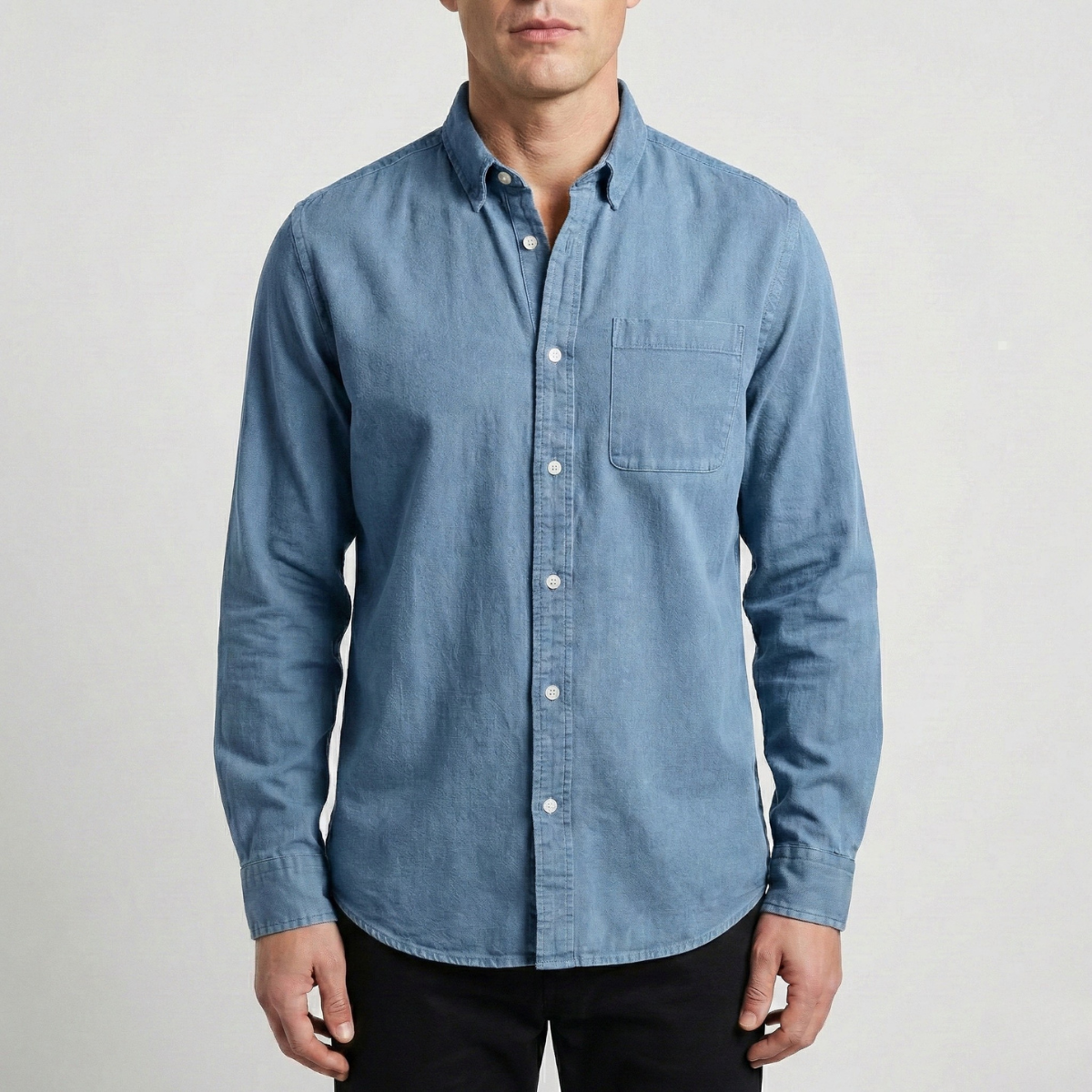 Refined Heren Casual Regular-Fit Overhemd