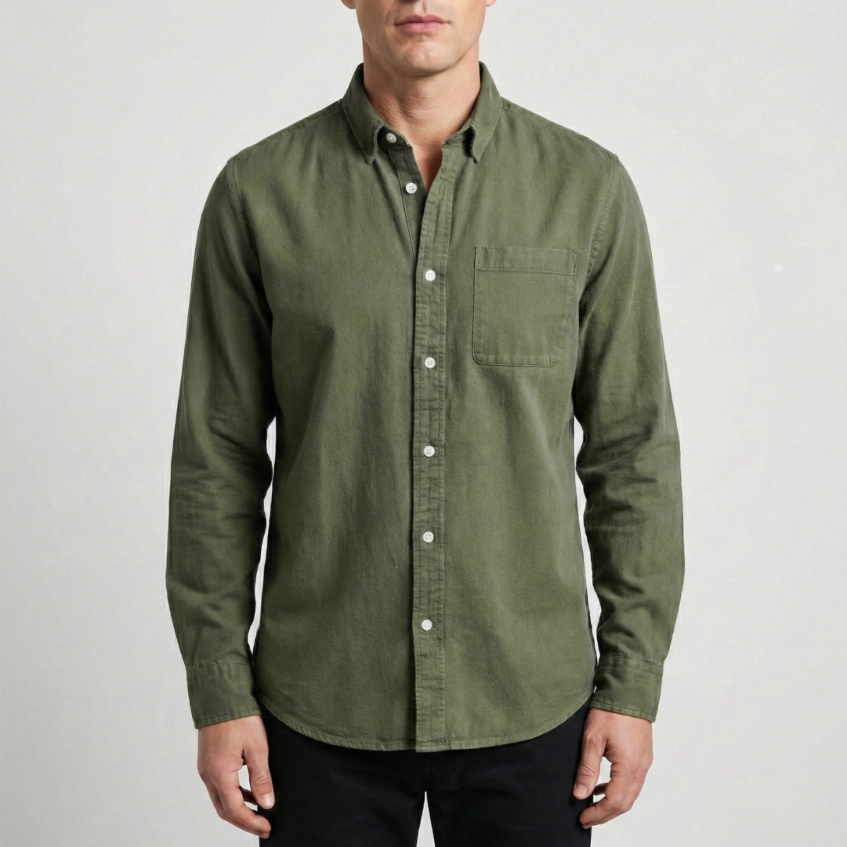 Refined Heren Casual Regular-Fit Overhemd