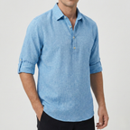 Refined Heren Henley Overhemd