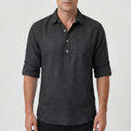 Refined Heren Henley Overhemd