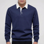 Refined Heren Polotrui met Lange Mouwen