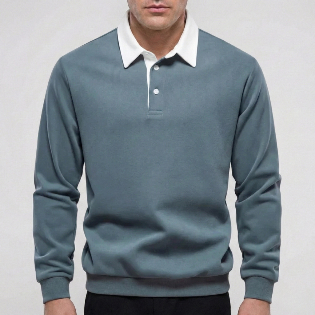 Refined Heren Polotrui met Lange Mouwen