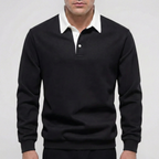 Refined Heren Polotrui met Lange Mouwen