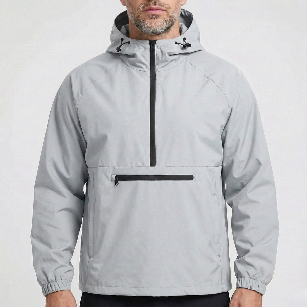 Refined Heren Windbreaker Jas Met Capuchon
