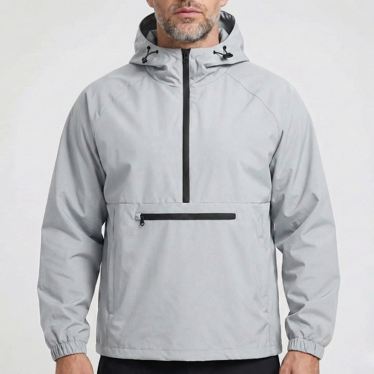 Refined Heren Windbreaker Jas Met Capuchon