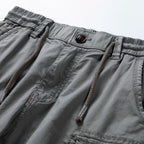 cargo shorts heren relaxed in khaki voor heren
