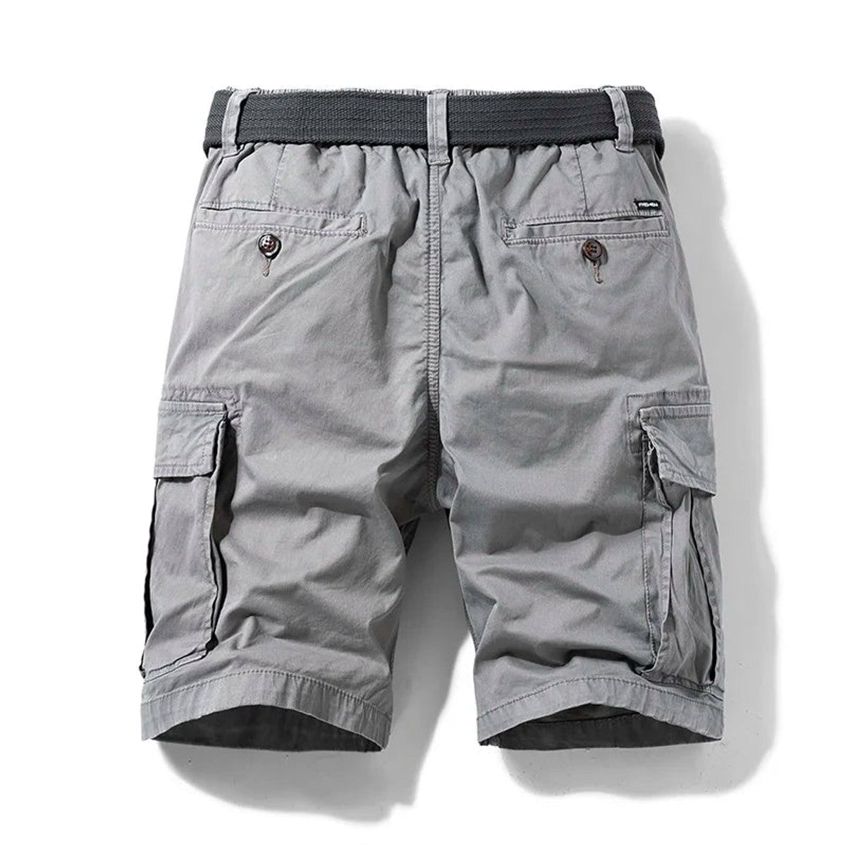 cargo shorts heren relaxed in khaki voor heren
