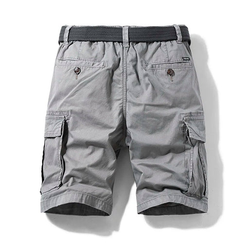 cargo shorts heren relaxed in khaki voor heren