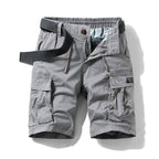 cargo shorts heren relaxed in khaki voor heren
