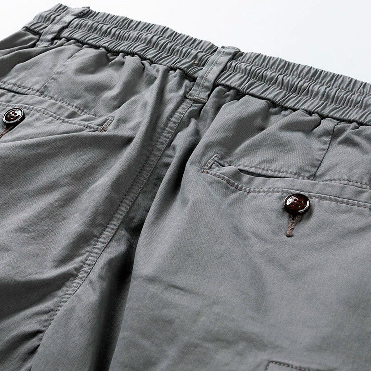 cargo shorts heren relaxed in khaki voor heren