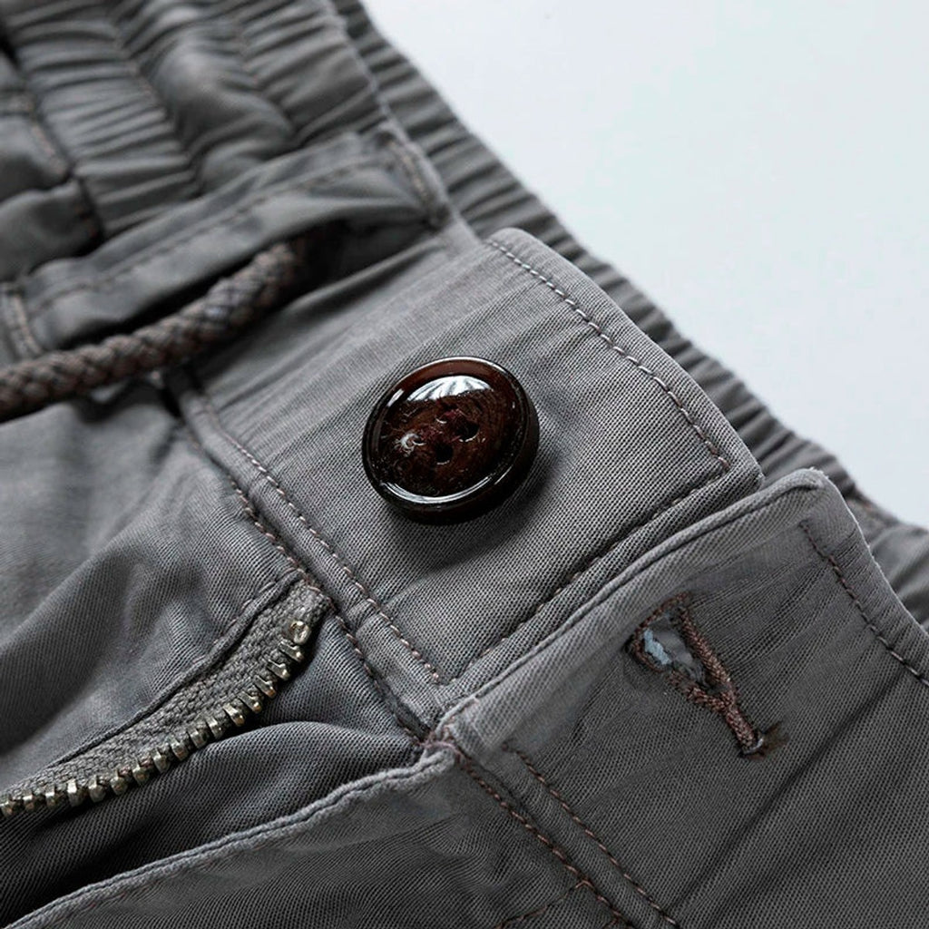 cargo shorts heren relaxed in khaki voor heren