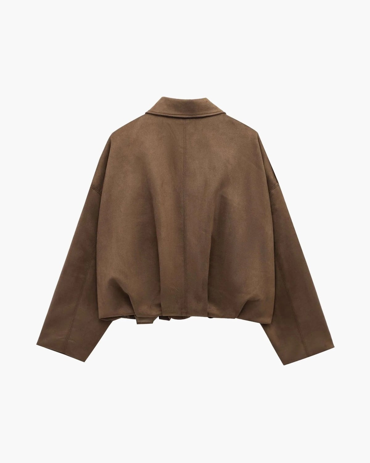 dames bomber jacket met kraag