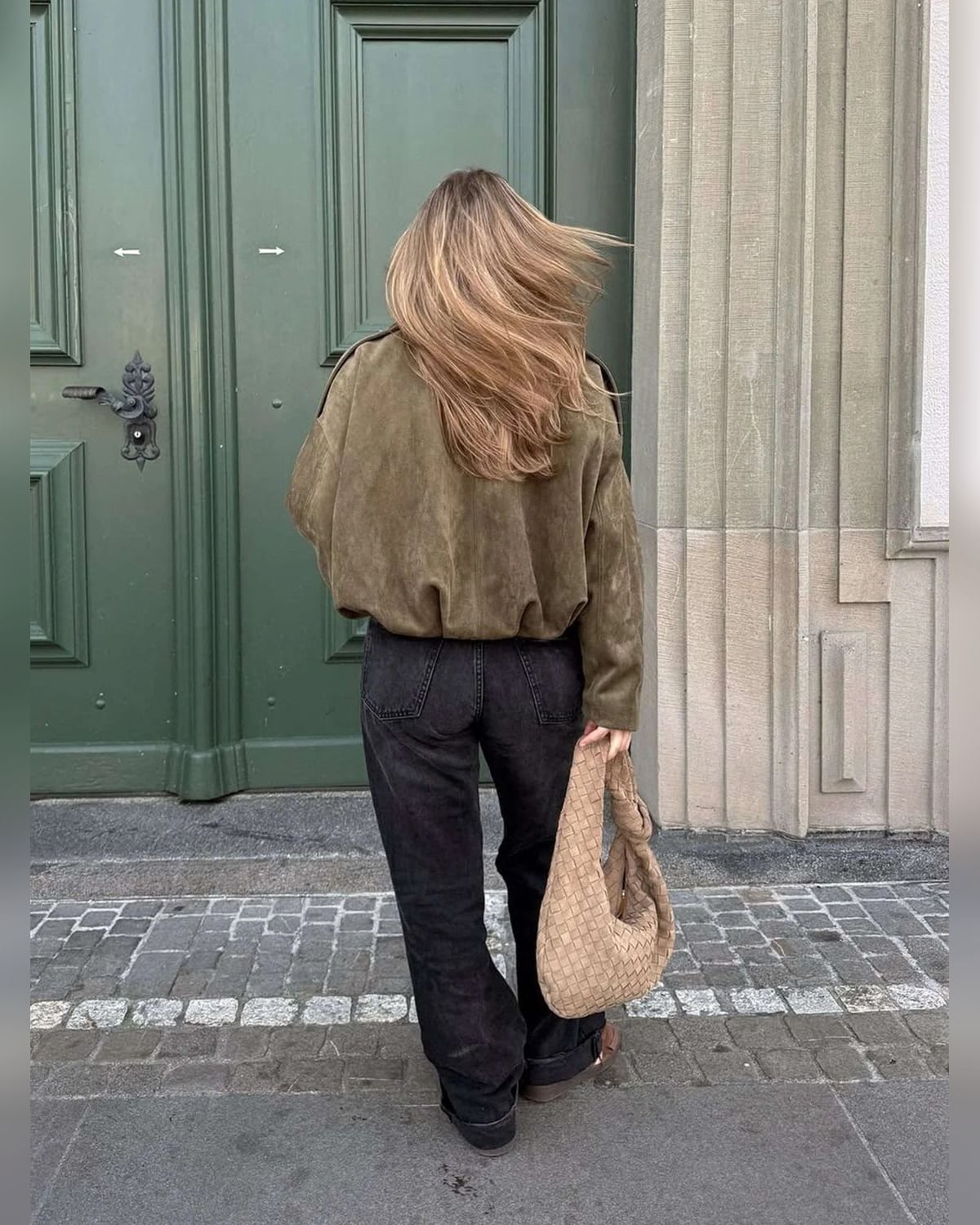 dames bomber jacket met kraag