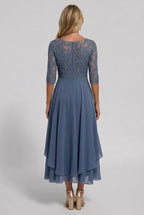 dames geborduurd flared midi jurk