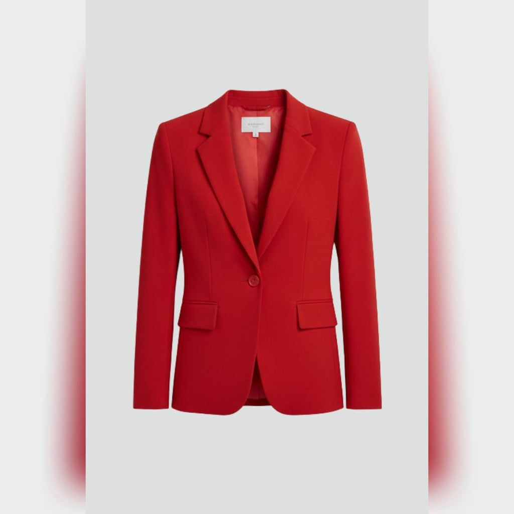 dames getailleerde blazer met revers