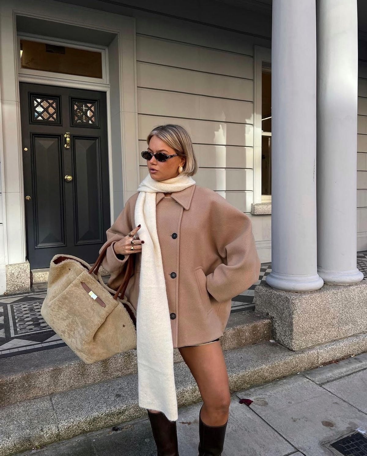 dames oversized blousejas met knoopsluiting