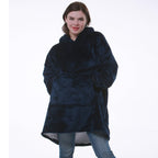 dames oversized hoodie deken met capuchon