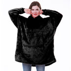 dames oversized hoodie deken met capuchon