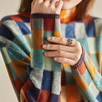 dames oversized trui met ronde hals