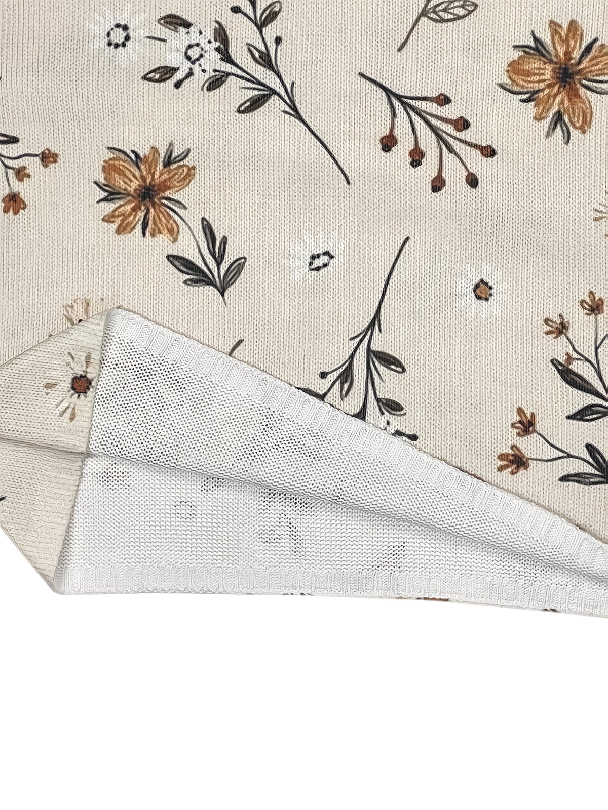 dames trui met v-hals en bloemenprint