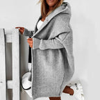 dames vest oversized met capuchon