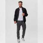 heren bomber jacket met rits