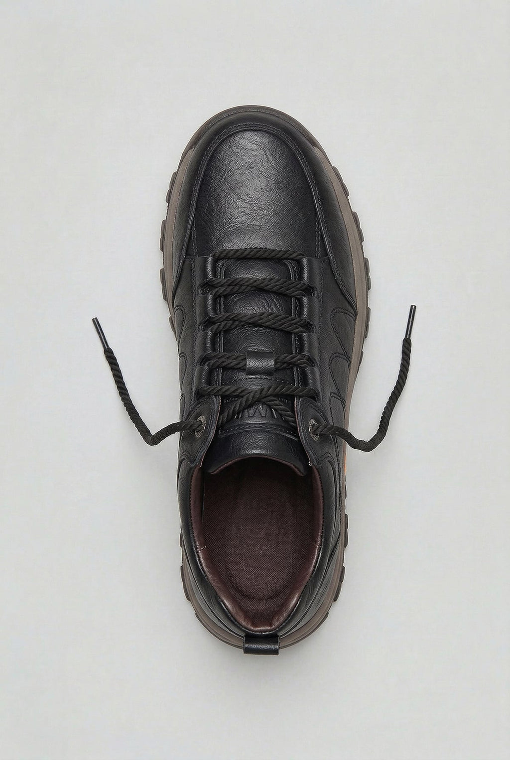 heren casual veterschoen met gedempt voetbed