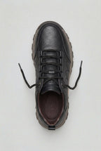 heren casual veterschoen met gedempt voetbed