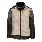 heren geruite overshirt jas met zakken