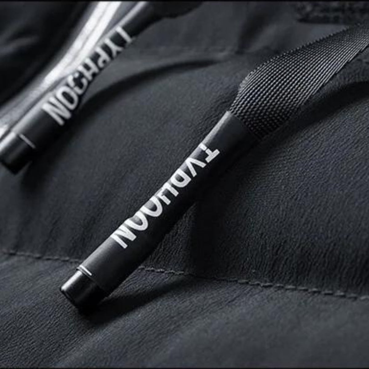 heren gewatteerd vest met afneembare capuchon