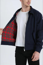 heren harrington jack met ritssluiting