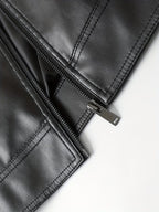 heren jas met revers en rits